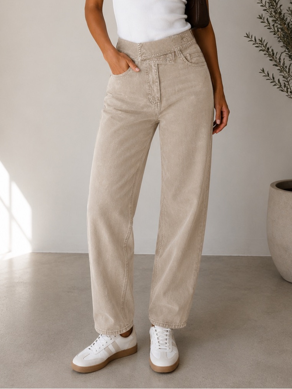 Scotch and Soda Trousers, 100% Cotton, Size 6